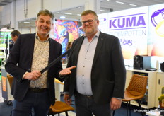 Grower Willem Jongen Otter visited Dirk Buitendijk of Kuma.